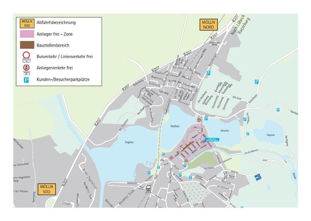 Zentral Gelegenes Ferienzimmer Möllner Seestrasse